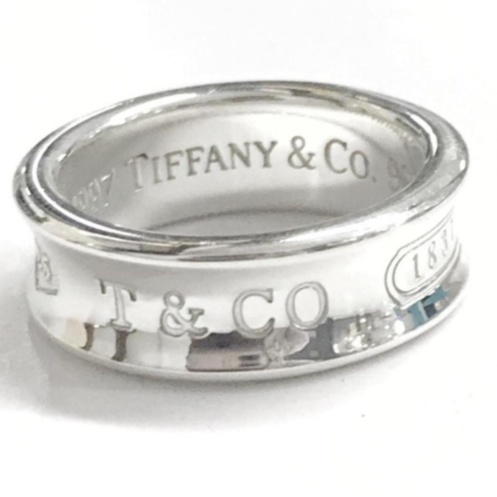 Tiffany & Co. 1837 Sterling Silver Ring! Size 7 <—